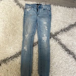 Abercrombie & Fitch ripped skinny jeans